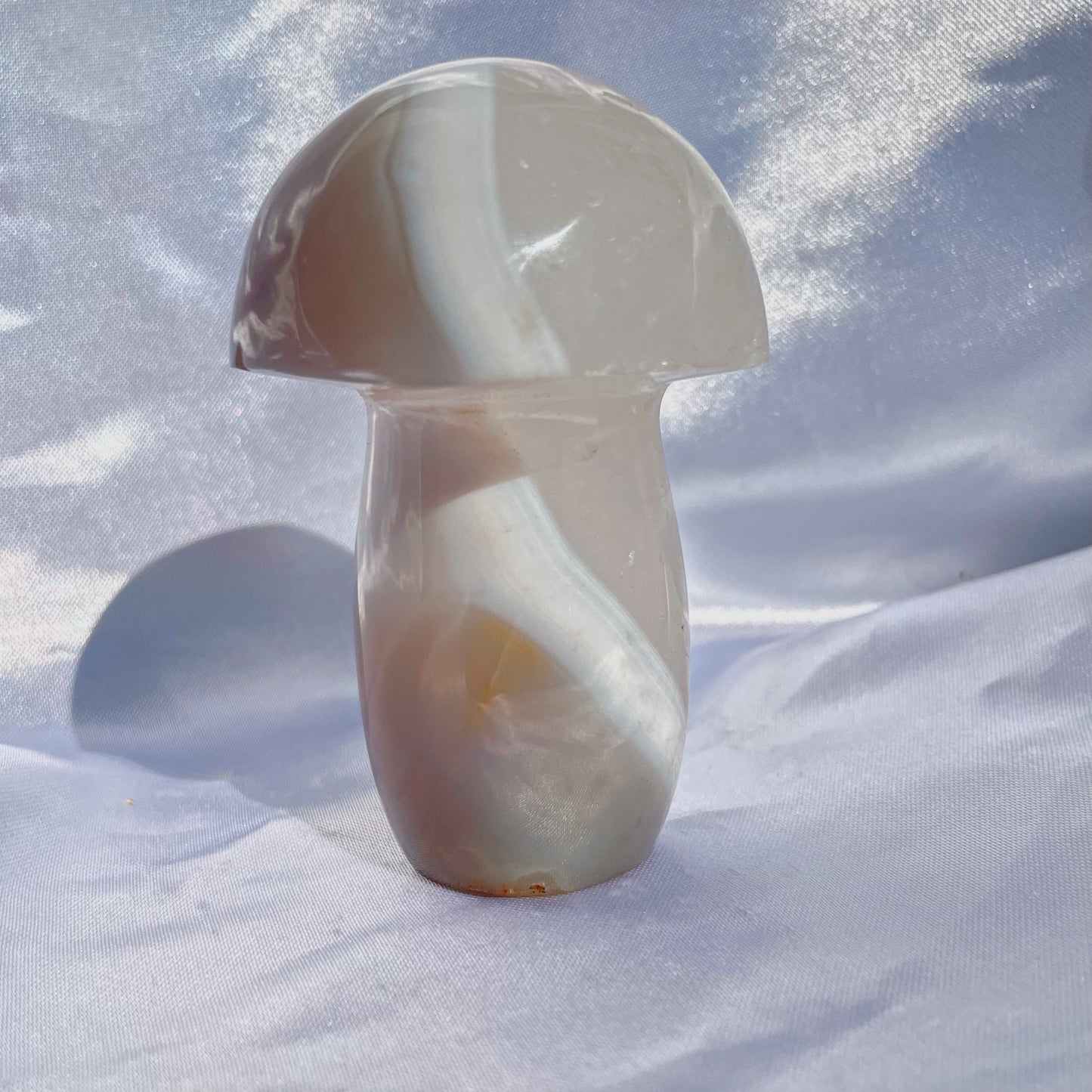 Agate W/ Quartz Mushroom (Q)