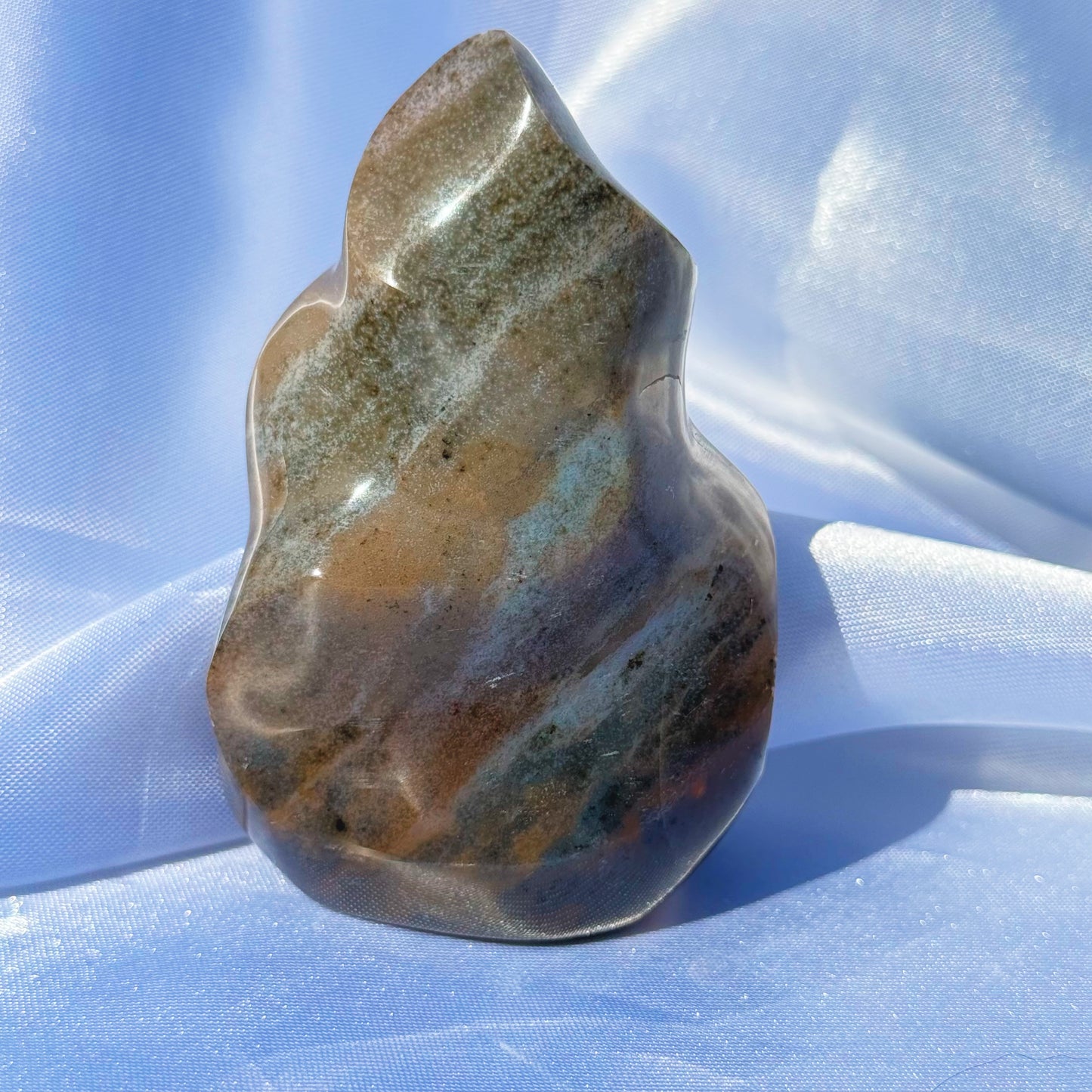Moody Sea Jasper Flame