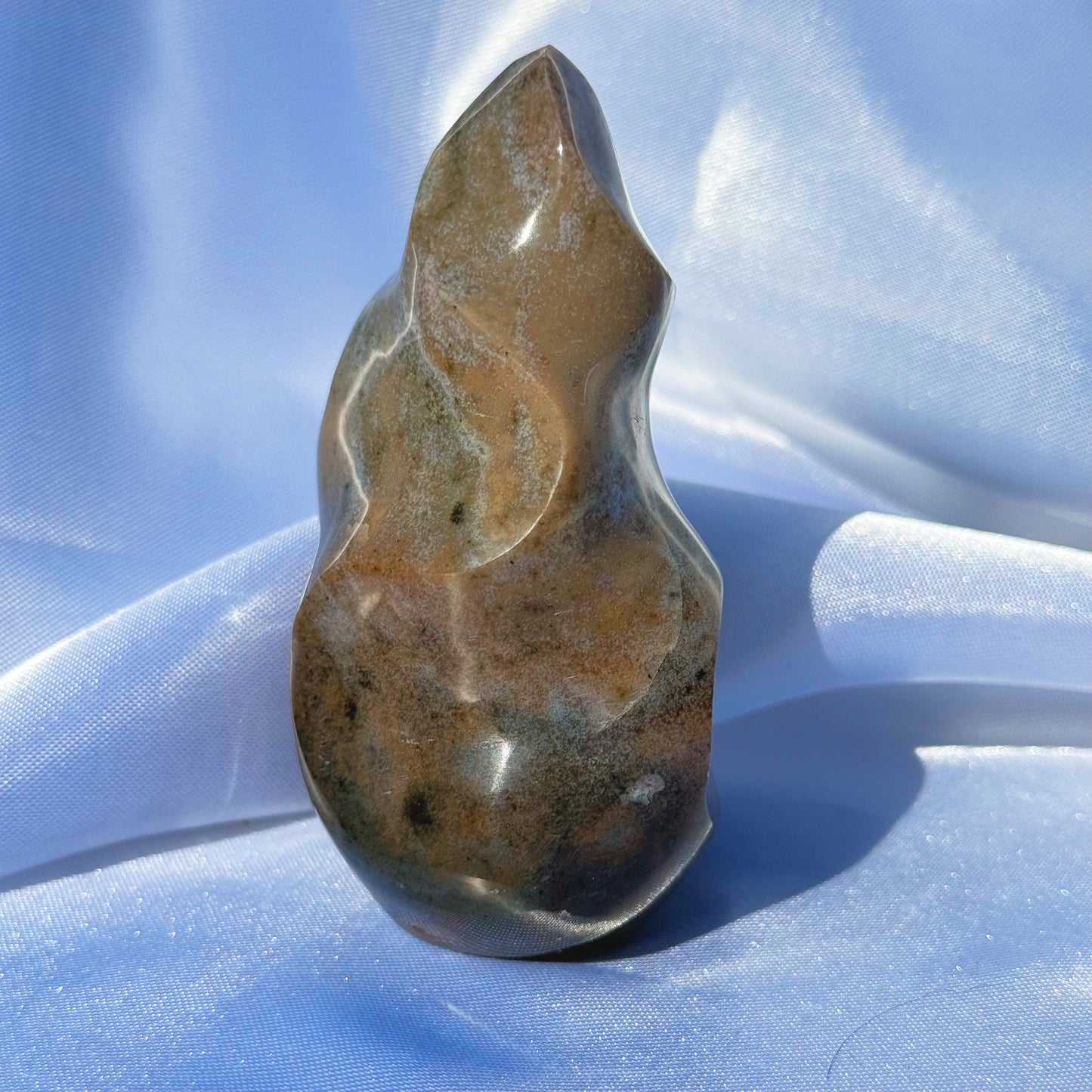 Moody Sea Jasper Flame