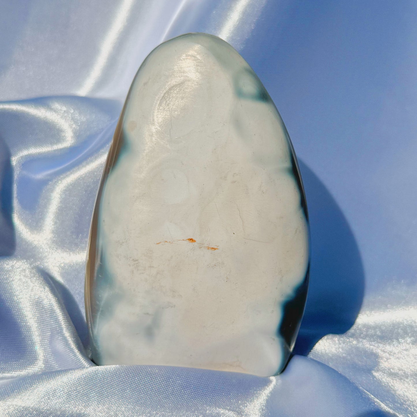 Orca Agate W/ Quartz Freeform (Q)