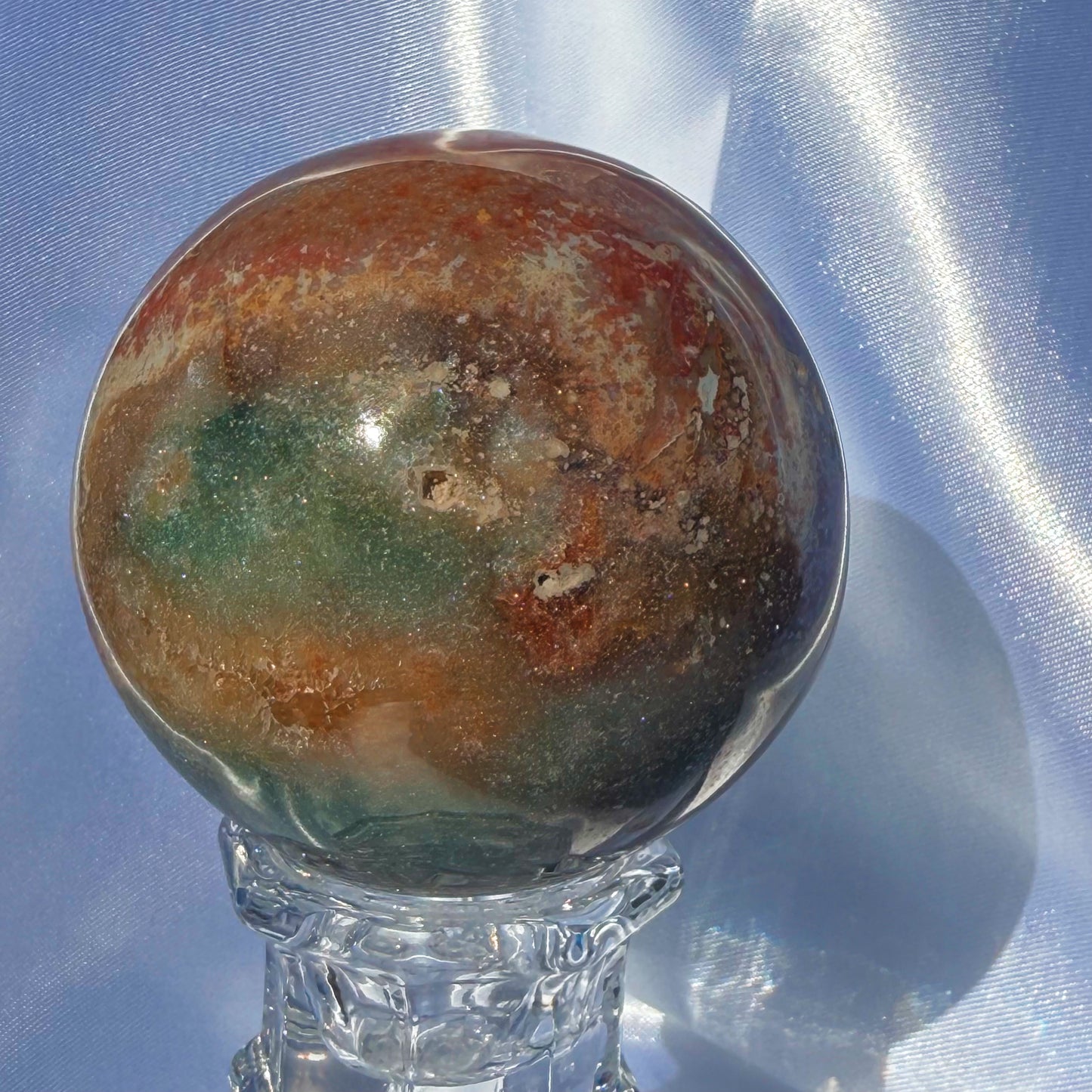 Sea Jasper Sphere