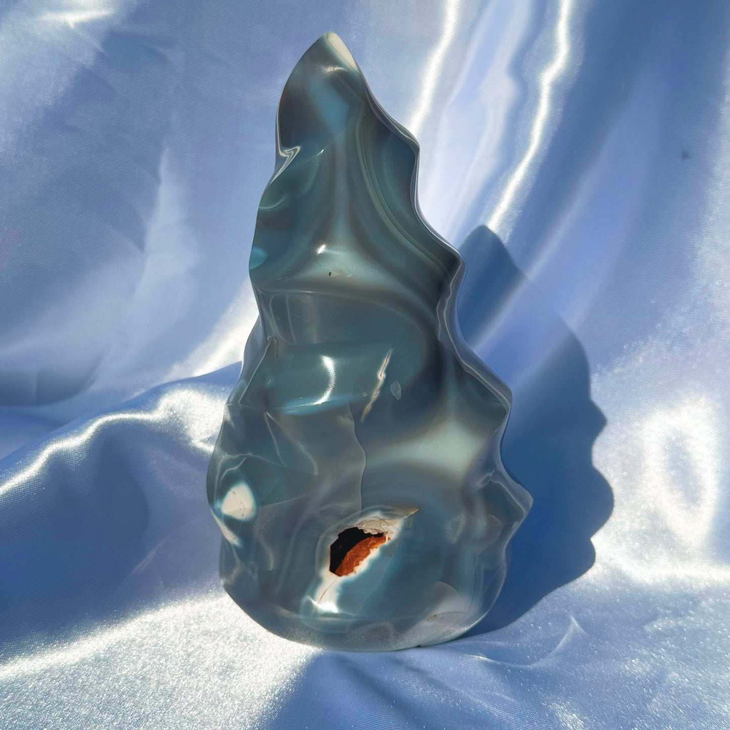 Orca Agate Flame (A)