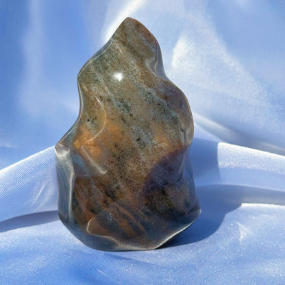 Moody Sea Jasper Flame