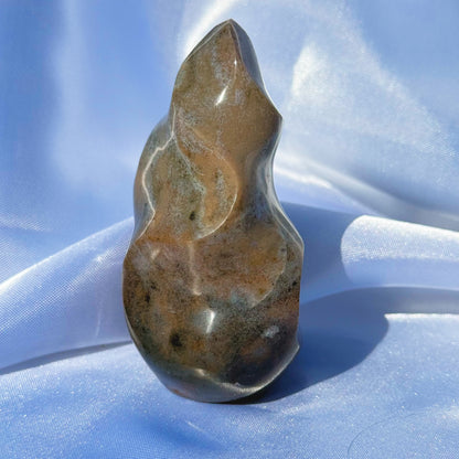 Moody Sea Jasper Flame