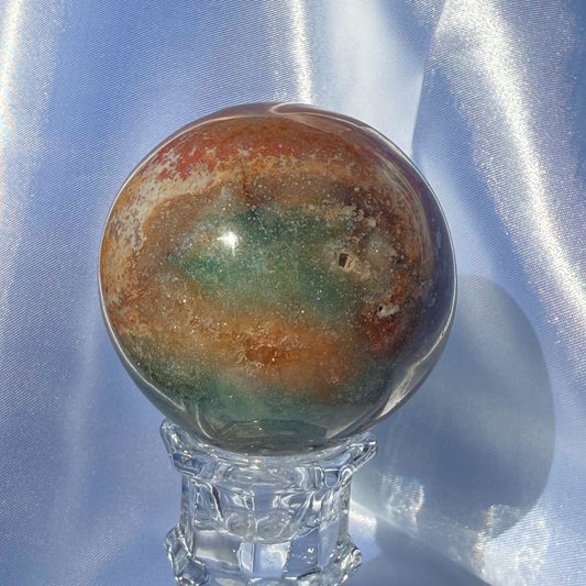 Sea Jasper Sphere