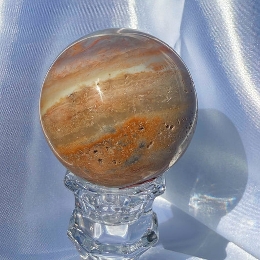 Sea Jasper "Little Planet" Sphere (T)